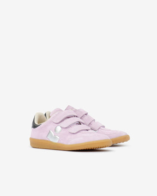 BETH Suede Sneaker Pink/Silver