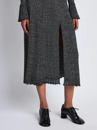 Lidia Marled Lurex Skirt
