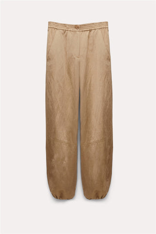 Slouchy Coolness Pant Warm Beige