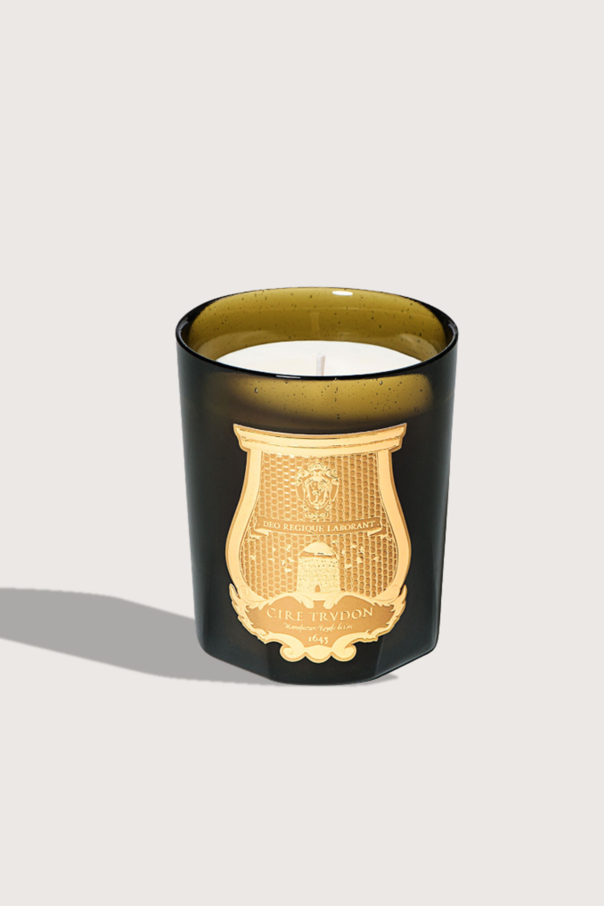 270G green glass with gold trudon sticker logo