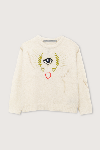 flat lay Adarsha Eye Pullover