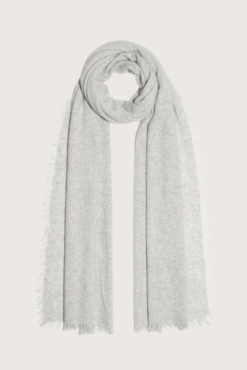 flat lay Alux Silver Lurex Scarf Grey Rectangular shape
Worn as a soft and wrap shawl
Lurex threads
Cashmere 72% Polyester 28%
65 cm x 175 cm