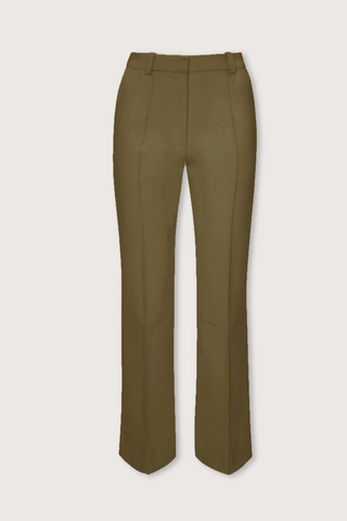 Cropped Kick Trouser Seaweed