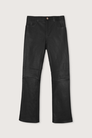 Dean 22 Washable  Leather Pant  Noir