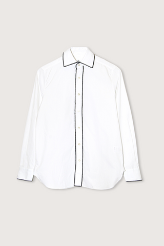 Work Shirt With Placket & Emb.