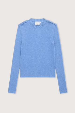 The Downtown L/S Knit Sky Blue