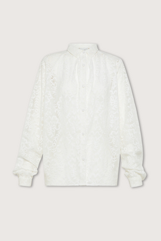 Jacquard Lace Bohemian Shirt