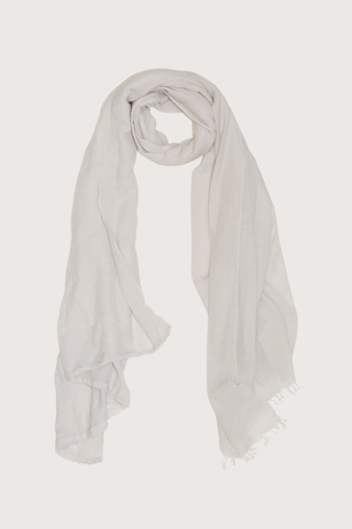 flat lay Cashmere Scarf Grico grey