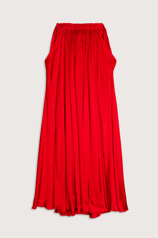 flat lay Frida Viscose Maxi Skirt red Maxi skirt
Lightweight viscosa
Fluid silhouette
High-waisted fit
Subtle flare
Side pockets