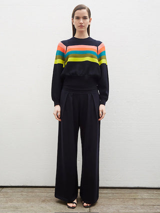 Iconic Multi Color Fine Sweater