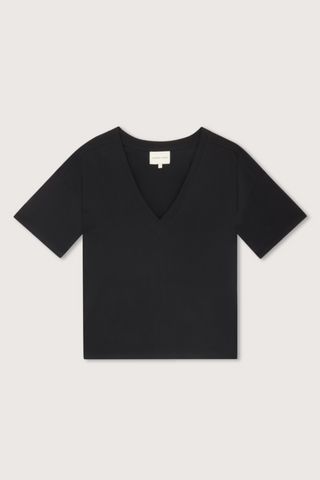 FAAA V-Neck Tee Black