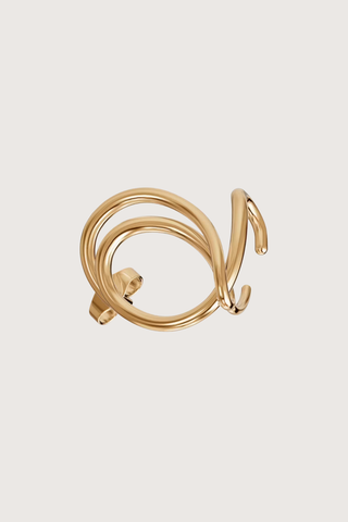 flat lay Lasso Single Earring Vermeil Sold as a single earring
925 Rhodium Plated Sterling Silver
Made in France