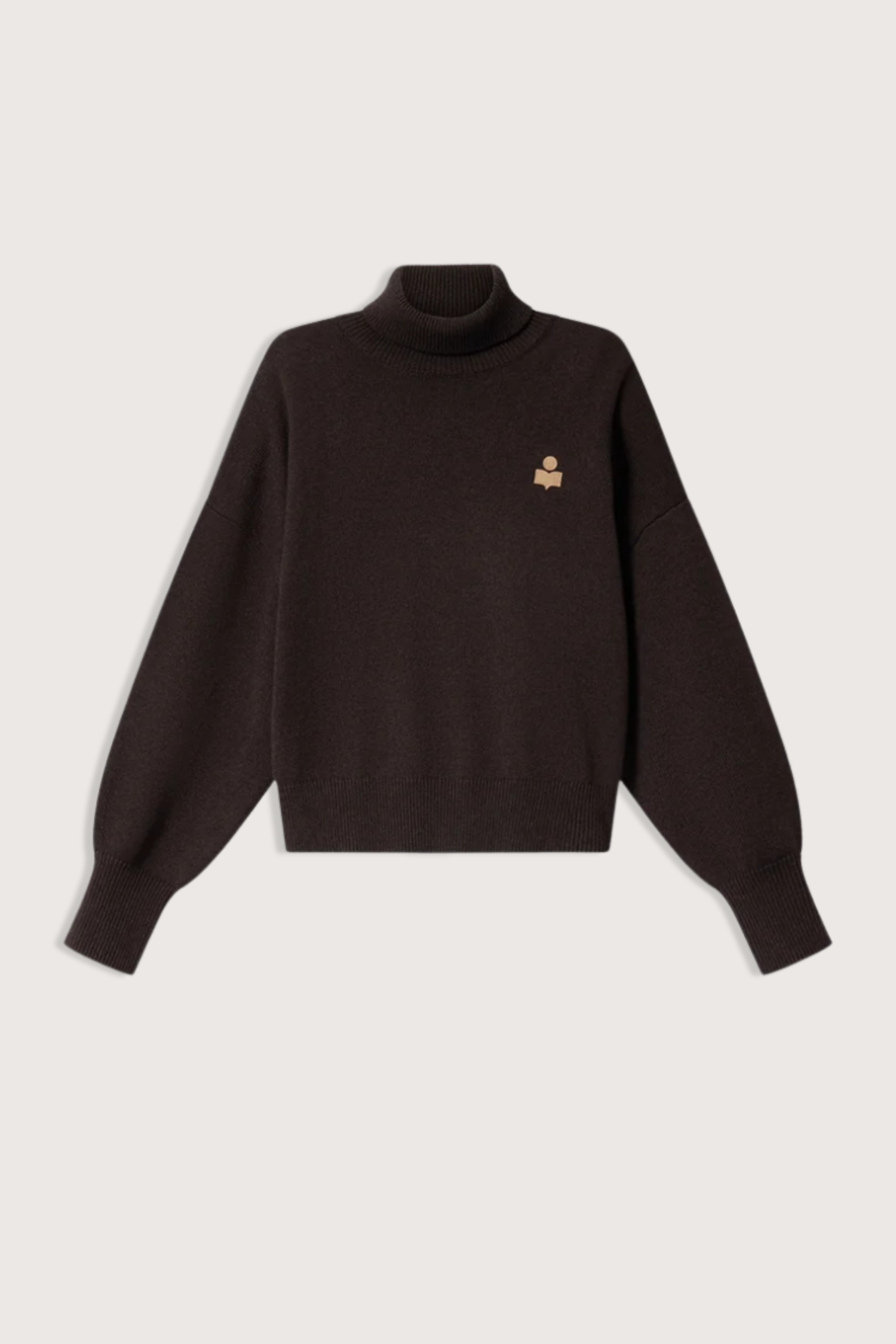 Nasha T-Neck Sweater With Logo