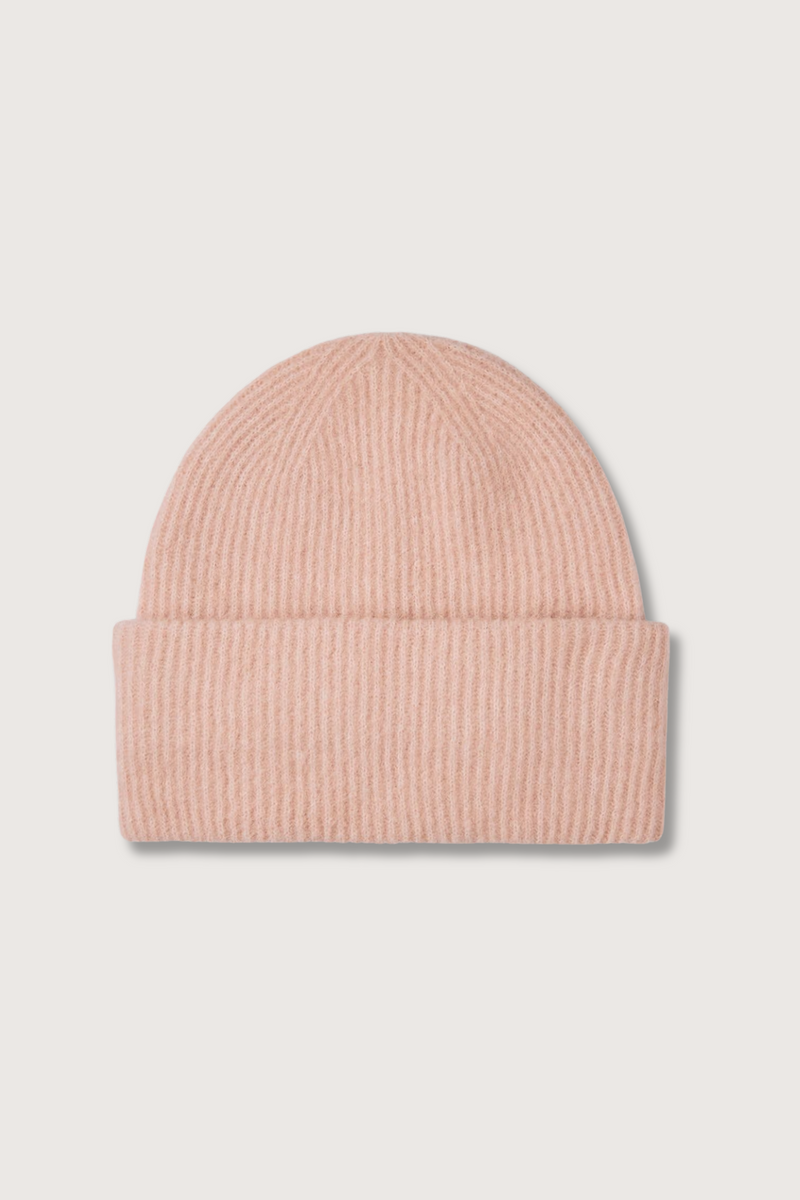 flat lay Nor Hat Cameo Rose rib knit regular fit