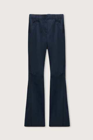 flat lay Perfect Match cotton flared Pant cropped fit