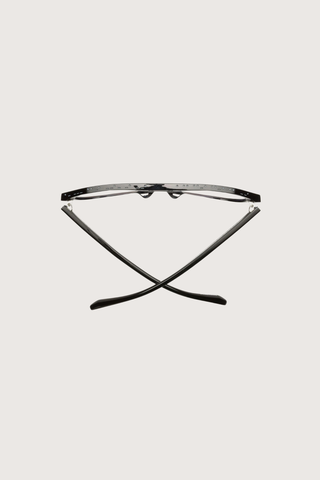 top profile RCA Reading Glasses  Gloss Black +1.50 clear lens black frame aviator shape
A premium hard coating protects lenses, increasing durability and minimizing scratches
High-performance water, dirt, and grease-repellent coating
Premium, bio-based acetate frame
3-barrel industrial hinges