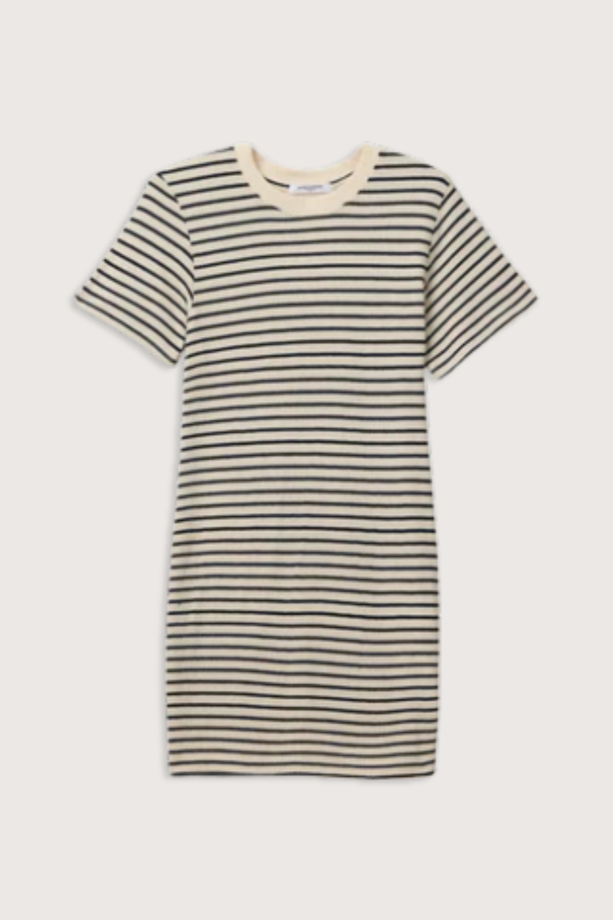 flat lay Rhett Brushed Rugby T-Shirt Dress navy stripe
Regular fit
Relaxed t-shirt dress
Classic crew neck
Short sleeves