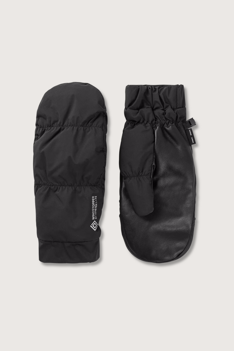 flat lay Sacharly Gortex Mitten black elasticated cuffs 