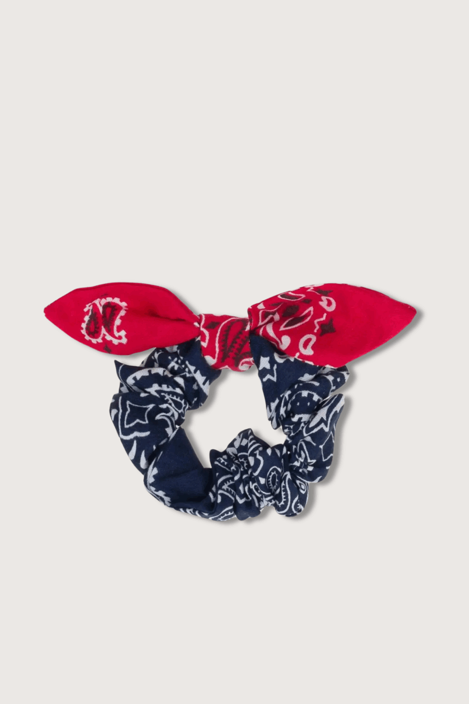 cotton bandana scrunchies