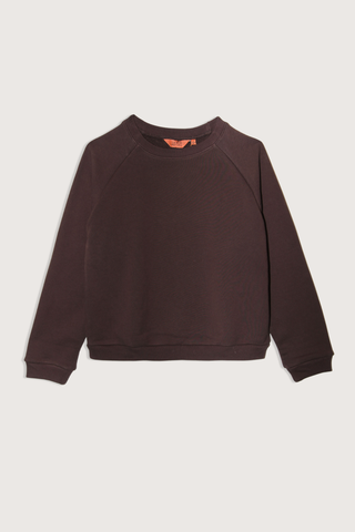 flat lay The Daily Sweatshirt brown vintage inspired  sweatshirt
Crewneck
Piece dyed
Iconic shape
Soft and dense 100% Japanese cotton terry