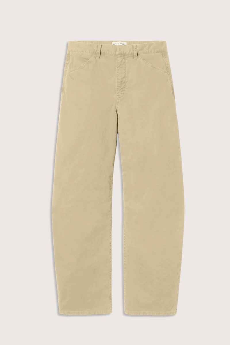 flat lay Tribeca Pant vintage wash solstice Mid-rise
Relaxed barrel leg
Cotton
Slant pockets
Back patch pockets.
Coin pocket
Hidden hook-and-bar closure.
Zip fly
Belt loops