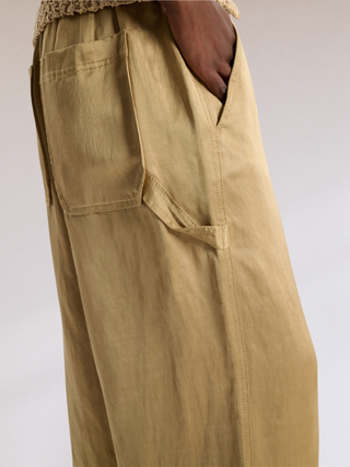 Slouchy Coolness Pant Warm Beige