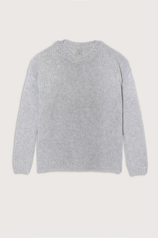 flat lay Washed Cashmere Pullover grico grey Cashmere
Crewneck
Long sleeve