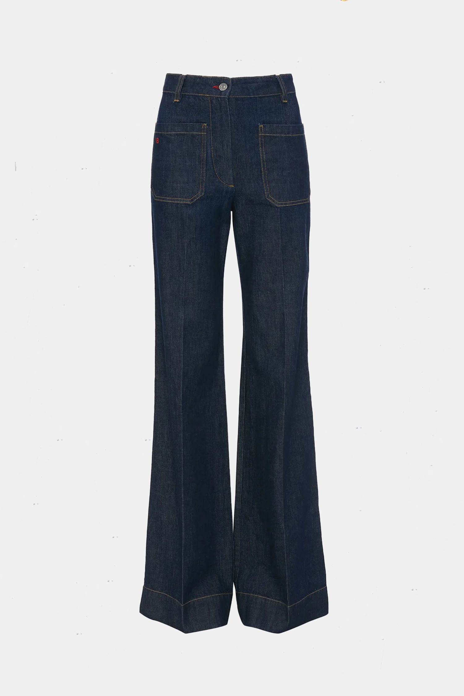 Alina High Waisted Jean I Dark Indigo Rinse