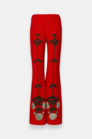 red alix of bohemia pants womens printed pants