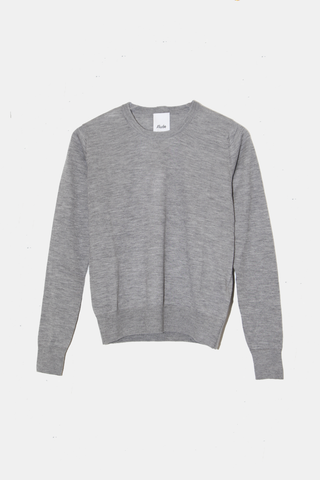 Crew Neck Fine Cashmere Heather M.