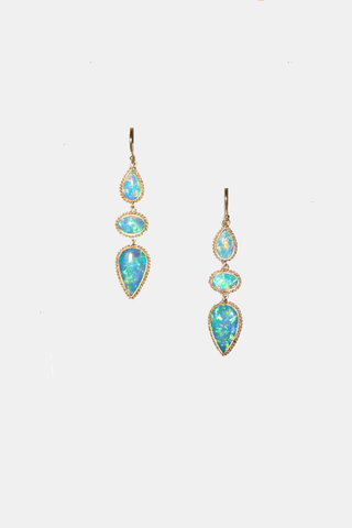 One Of A Kind Crystal Opal Earrings