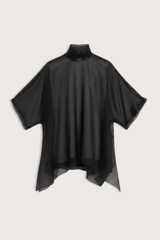 The Cali Organza Blouse With Neck Tie
