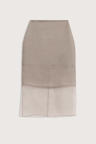 The Brett Pencil Skirt Smoke
