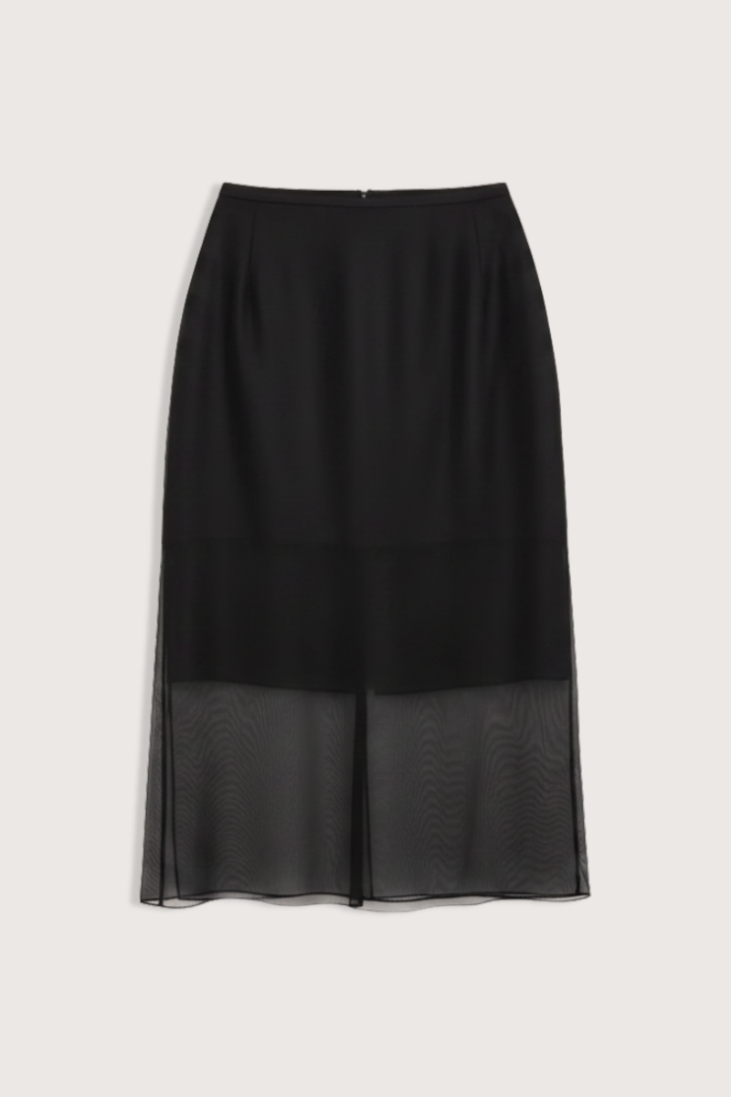 The Brett Pencil Skirt Black