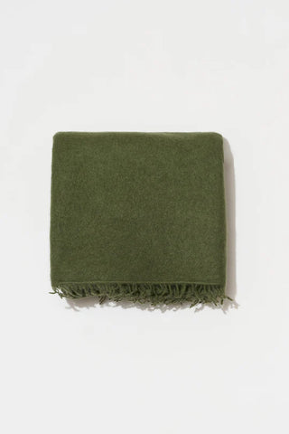 Cashmere Felted Stole Bronze Green