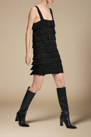 Emotional Essense Fringed Dress