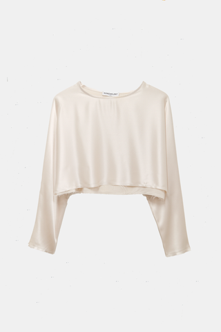 Emilia Crop Top Champagne