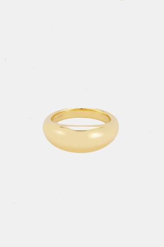 Gold Jumbo Dome Ring