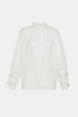 Jacquard Lace Bohemian Shirt