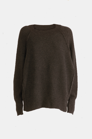 Cashmere/Silk Crew Neck Sweater