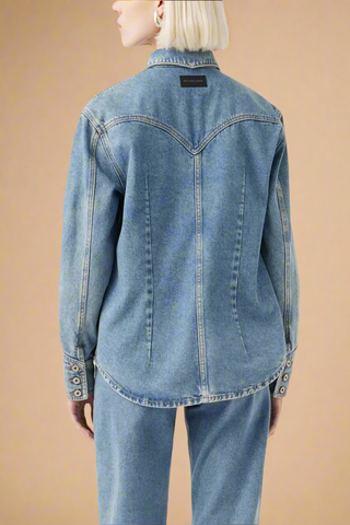 Iris Long Sleeve Denim Shirt