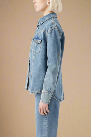 Iris Long Sleeve Denim Shirt