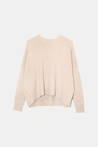 Wide Pullover Almond