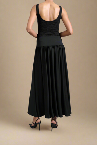 Eavan Long Slinky Jersey Skirt