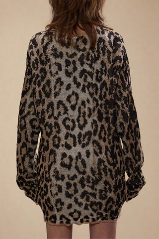 BF Leopard Cardi