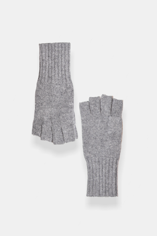 Cashmere Fingerless Glove Flannel