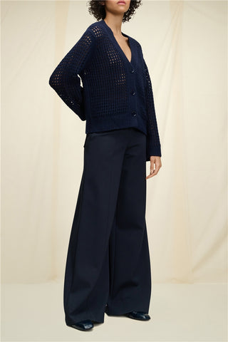 dorothee schumacher cardigan outfit side angle