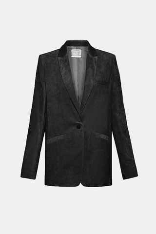 Matte Cord Jacket Nero