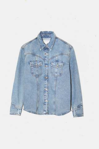 Iris Long Sleeve Denim Shirt