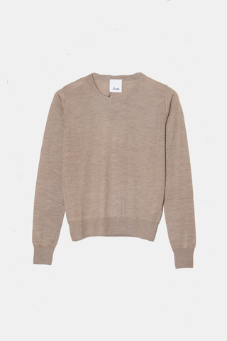 Crew Neck Fine Cashmere Fresh Pepper